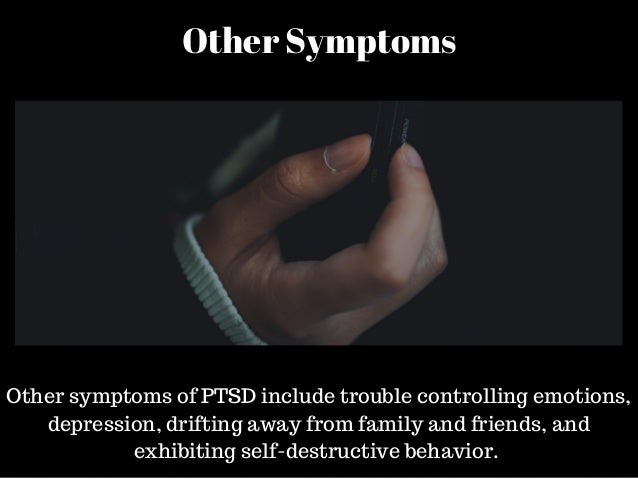 Symptoms of self destructive behavior